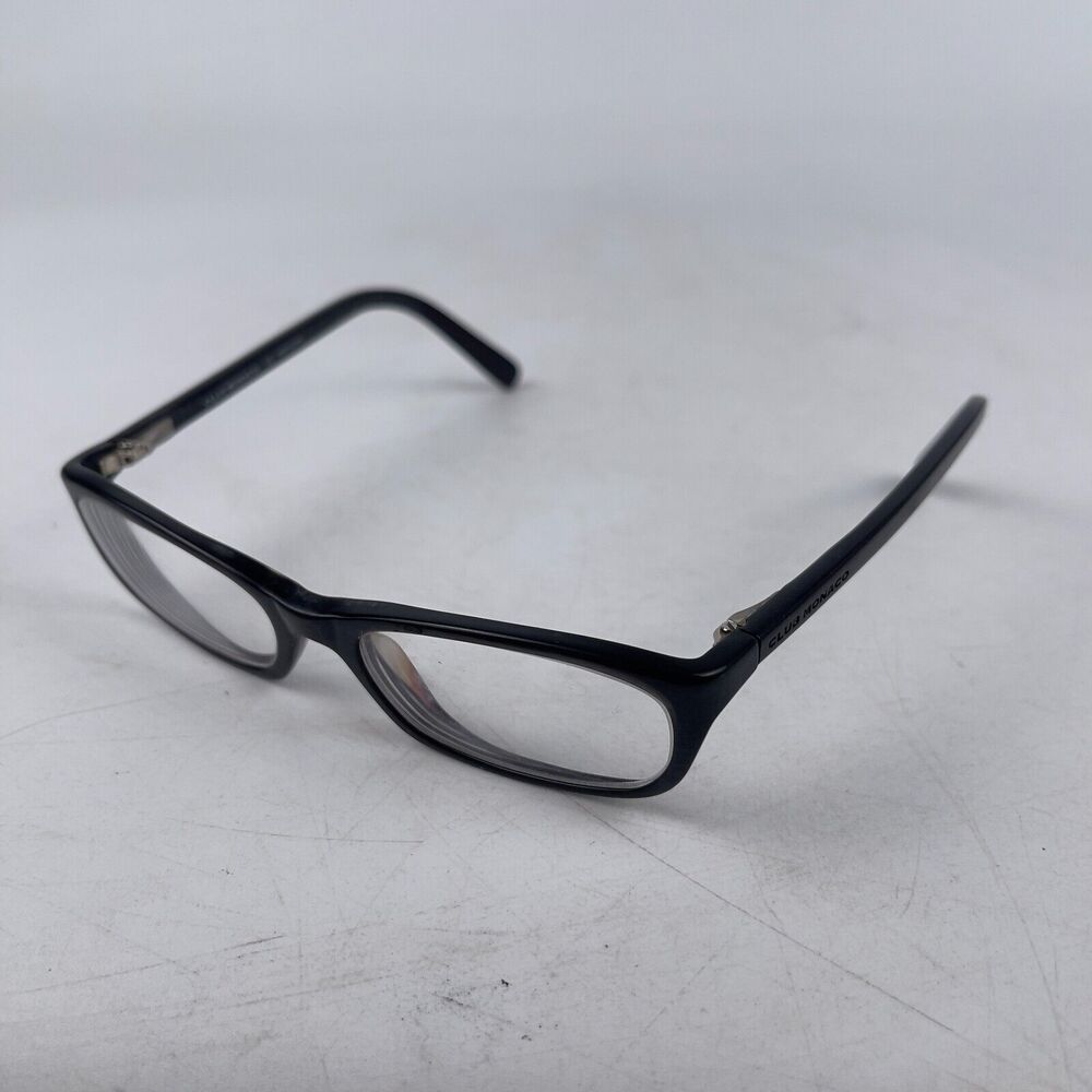 CLUB MONACO CM6010 Eyeglasses Frame Unisex Adults Black Plastic 48-16-135